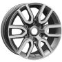 Легковой диск Khomen Wheels KHW1723 8x17 6x139,7 ET38 67,1 Gray